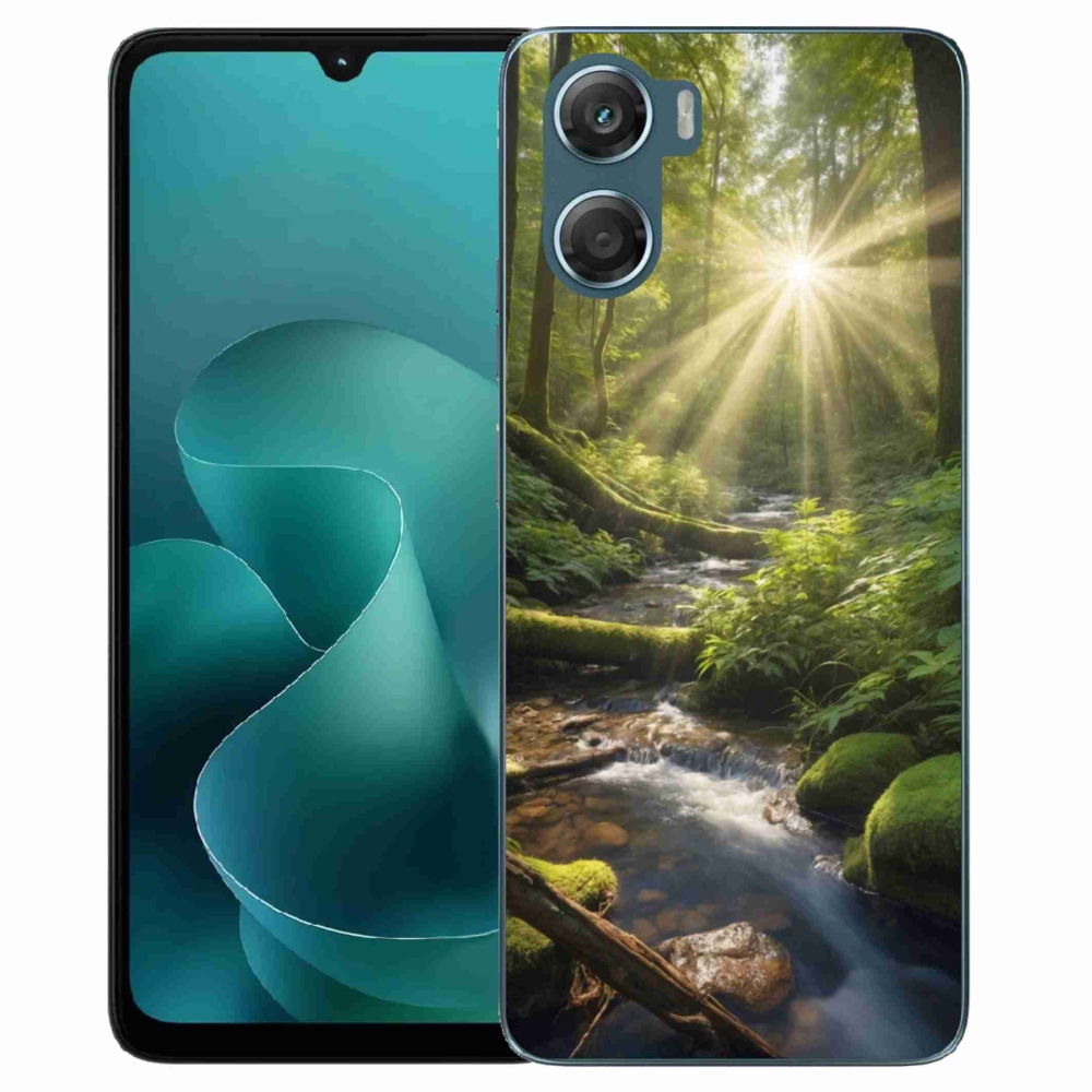 Zselés borítás mmCase for Motorola G06/G06 Power - erdő mélysége