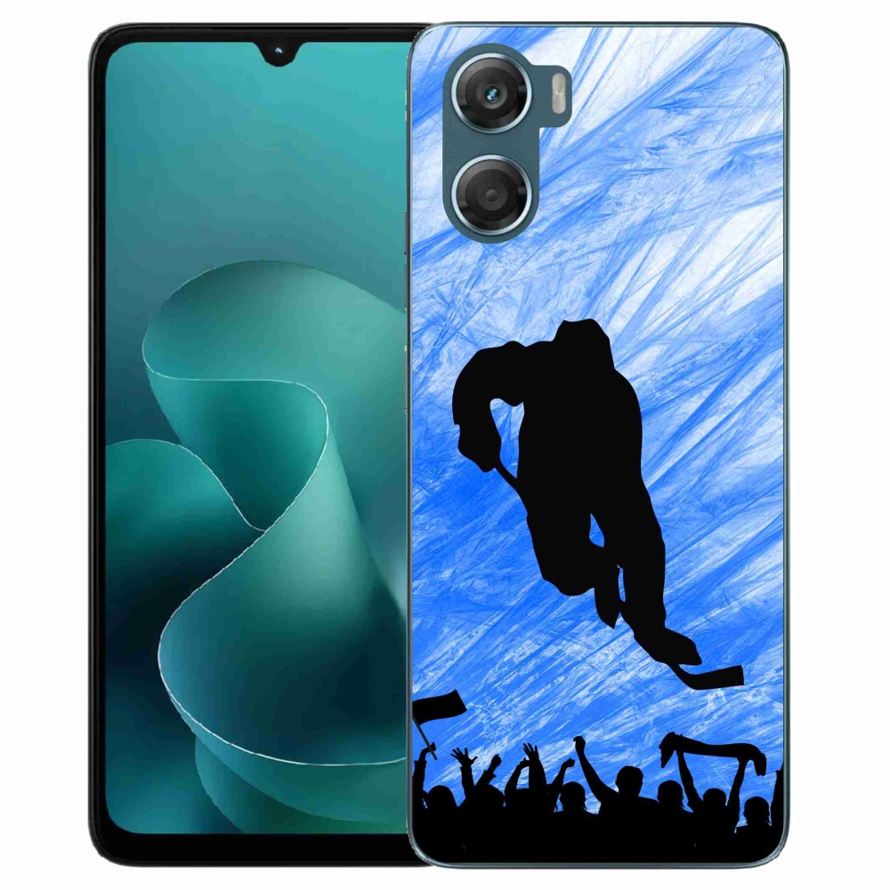 Zselés borítás mmCase a Motorola G06/G06 Power készülékhez - hokijátékos