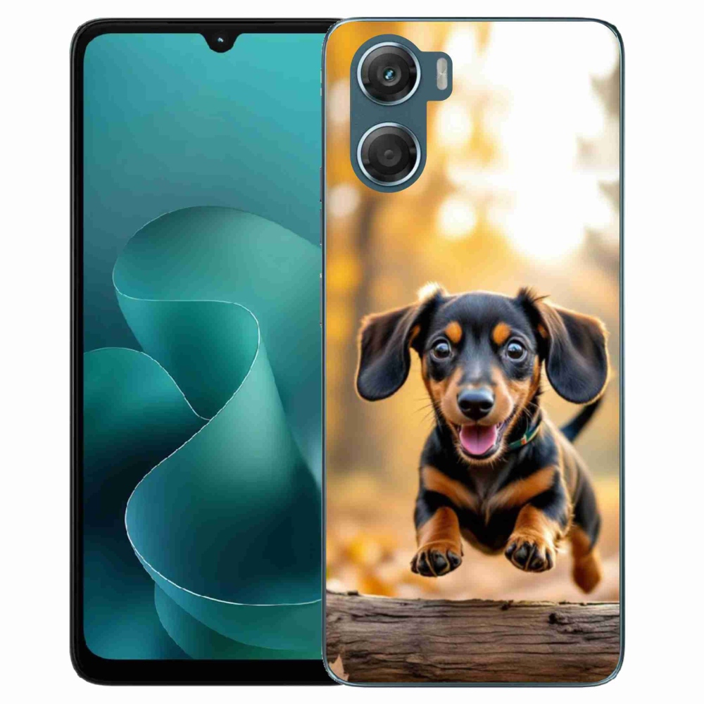 Zselés borítás mmCase a Motorola G06/G06 Power készülékhez - borz 2