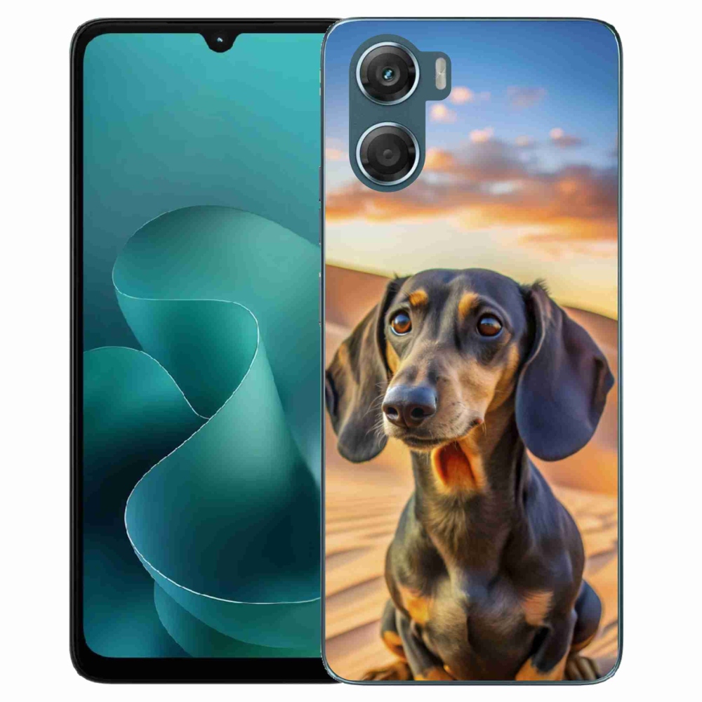 Zselés borítás mmCase a Motorola G06/G06 Power készülékhez - borz 3