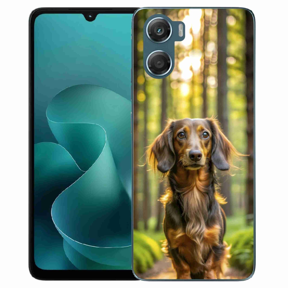 Zselés borítás mmCase a Motorola G06/G06 Power készülékhez - borz 4
