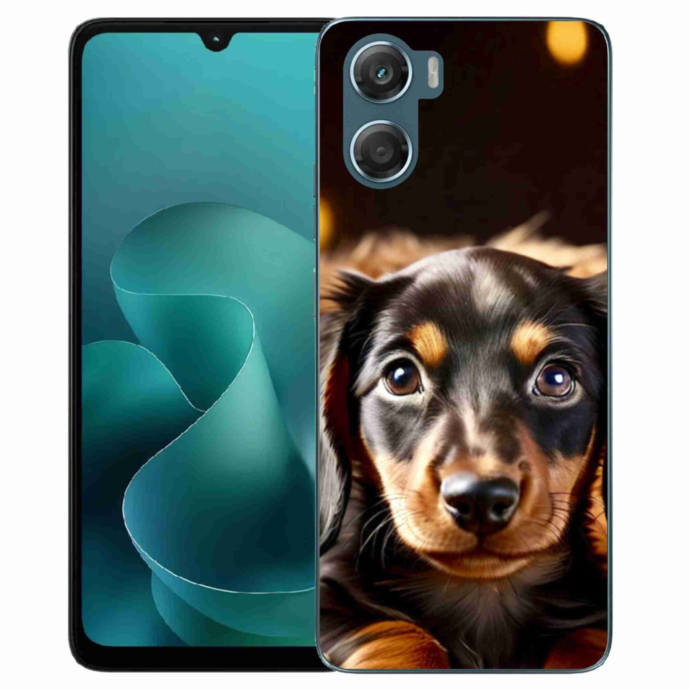 Zselés borítás mmCase a Motorola G06/G06 Power készülékhez - tacskó