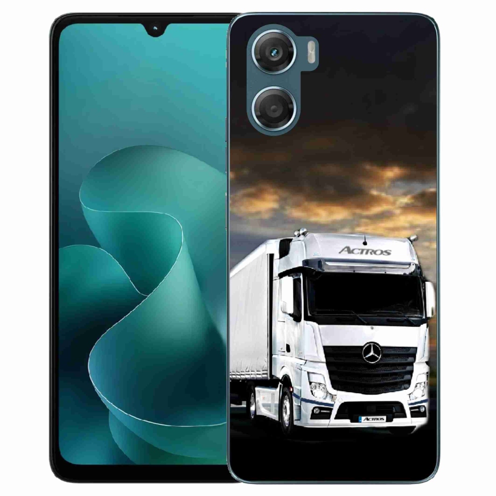 Zselés borítás mmCase a Motorola G06/G06 Power készülékhez - teherautó