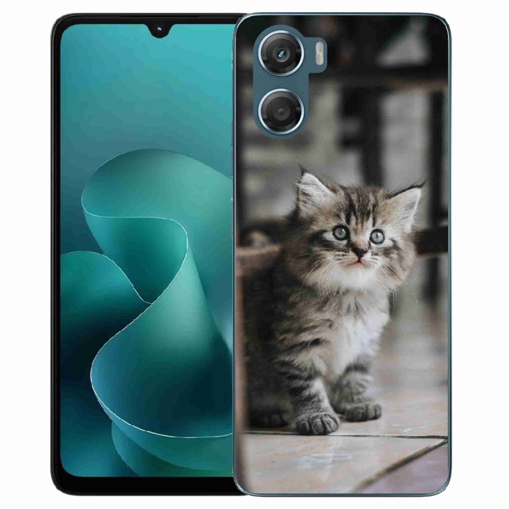 Zselés borítás mmCase a Motorola G06/G06 Power készülékhez - cica