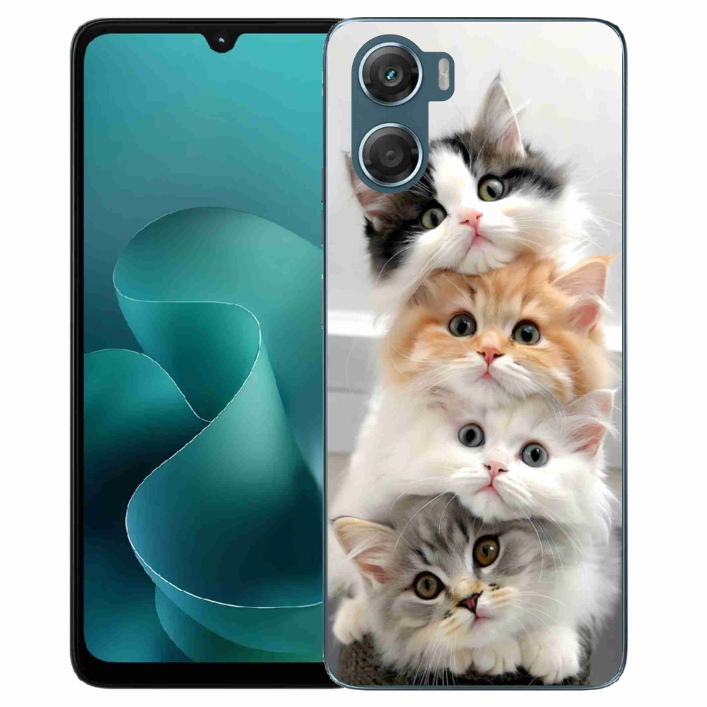 Zselés borítás mmCase a Motorola G06/G06 Power készülékhez - cat group