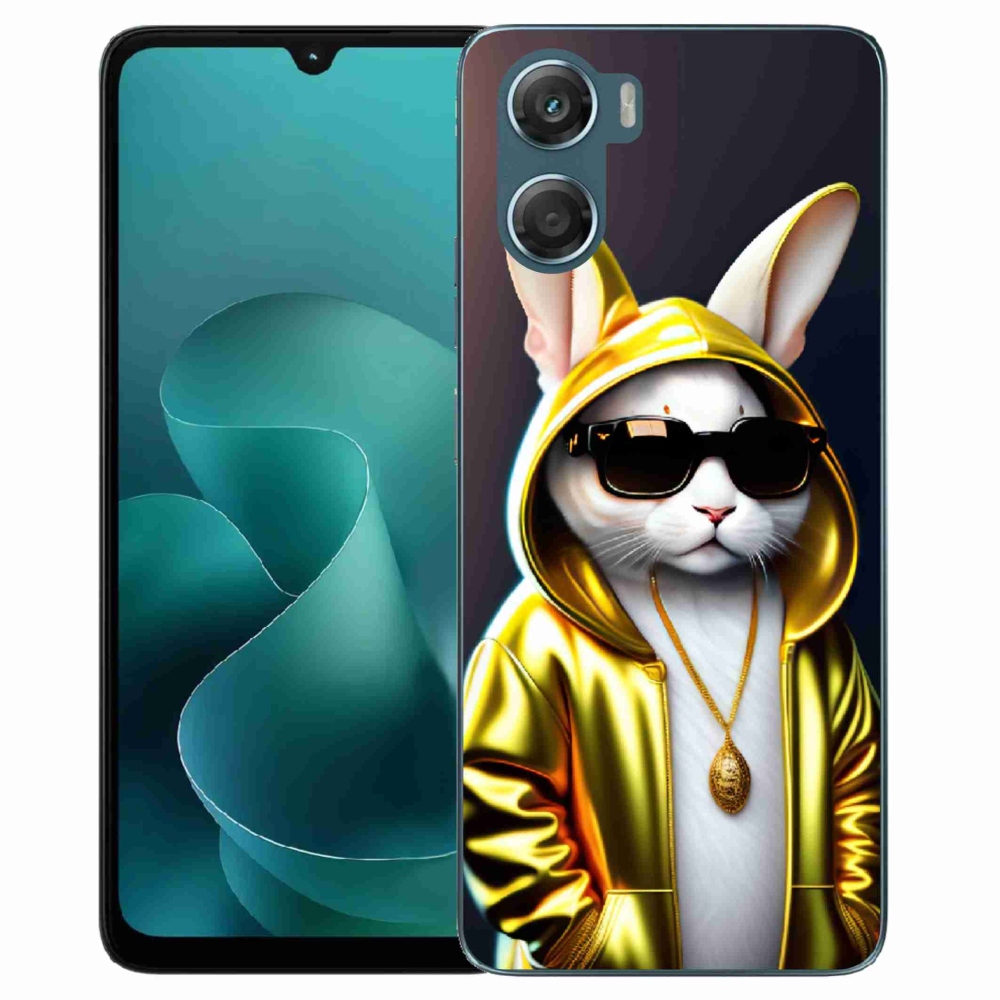 Zselés borítás mmCase a Motorola G06/G06 Power készülékhez - cat boss