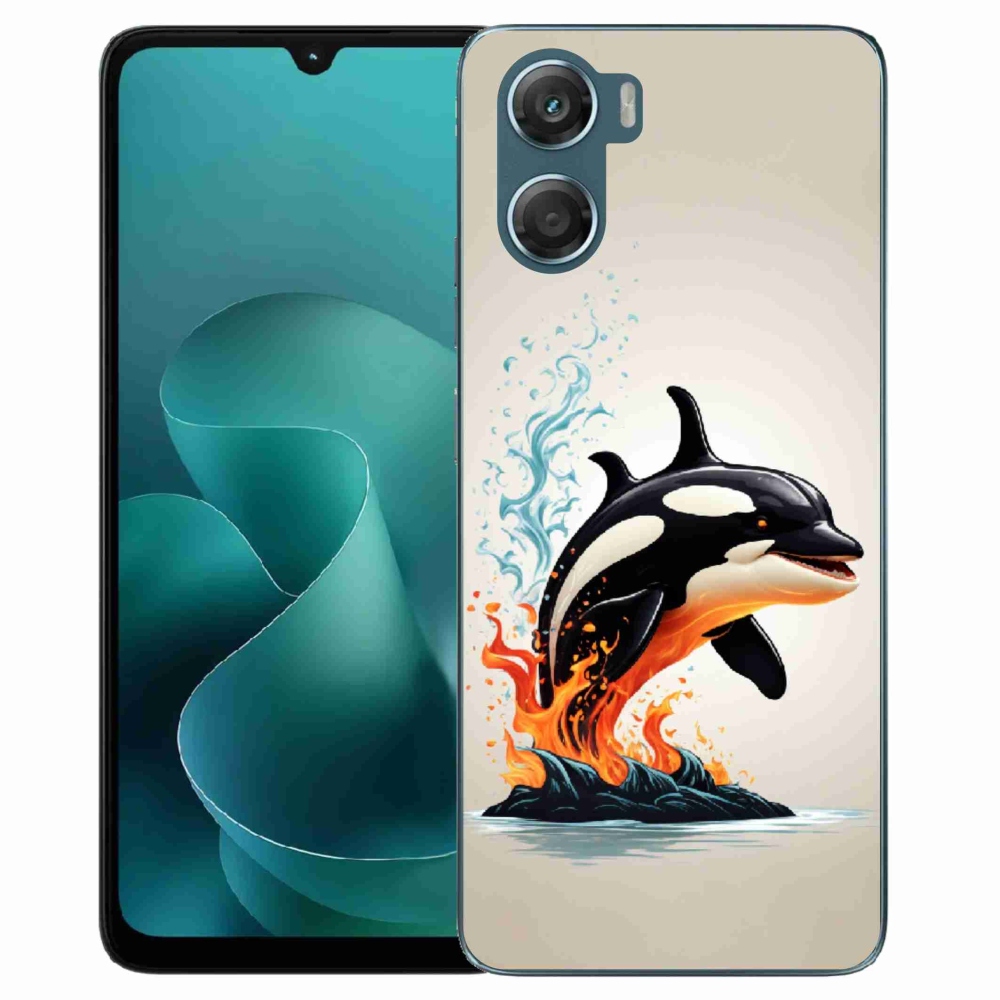 Zselés borítás mmCase a Motorola G06/G06 Power készülékhez - diamondback
