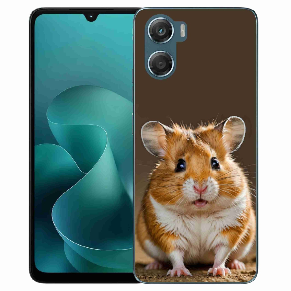Zselés borítás mmCase a Motorola G06/G06 Power készülékhez - hörcsög