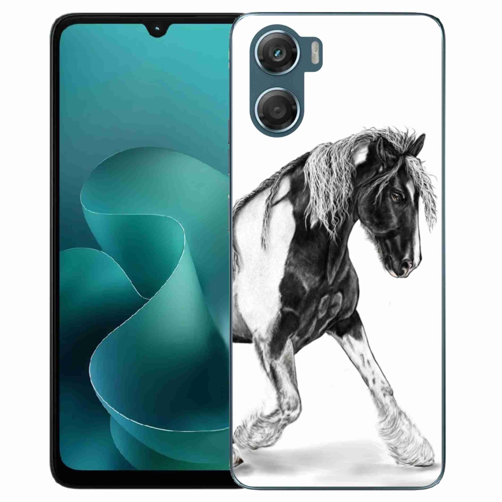 Zselés borítás mmCase a Motorola G06/G06 Power készülékhez - ló