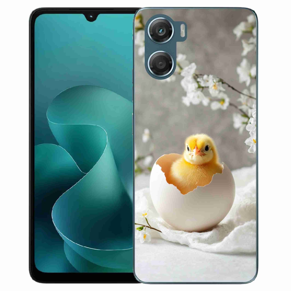 Zselés borítás mmCase a Motorola G06/G06 Power készülékhez - csirke