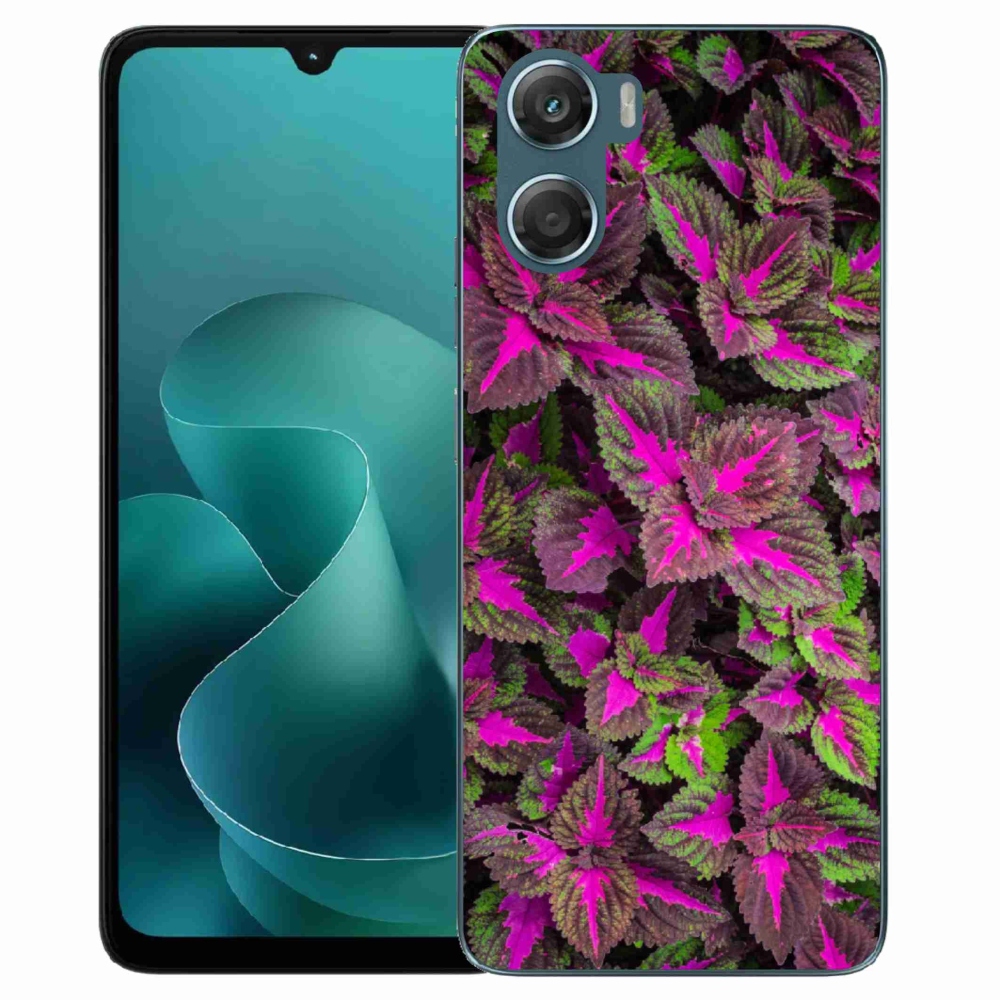 Zselés borítás mmCase a Motorola G06/G06 Power készülékhez - virág 10