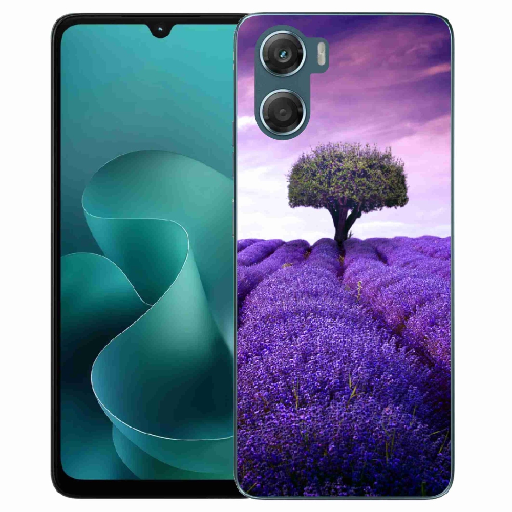 Zselés tok mmCase a Motorola G06/G06 Power készülékhez - levendula rét