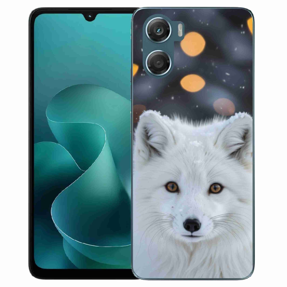 Zselés borítás mmCase a Motorola G06/G06 Power készülékhez - polár róka