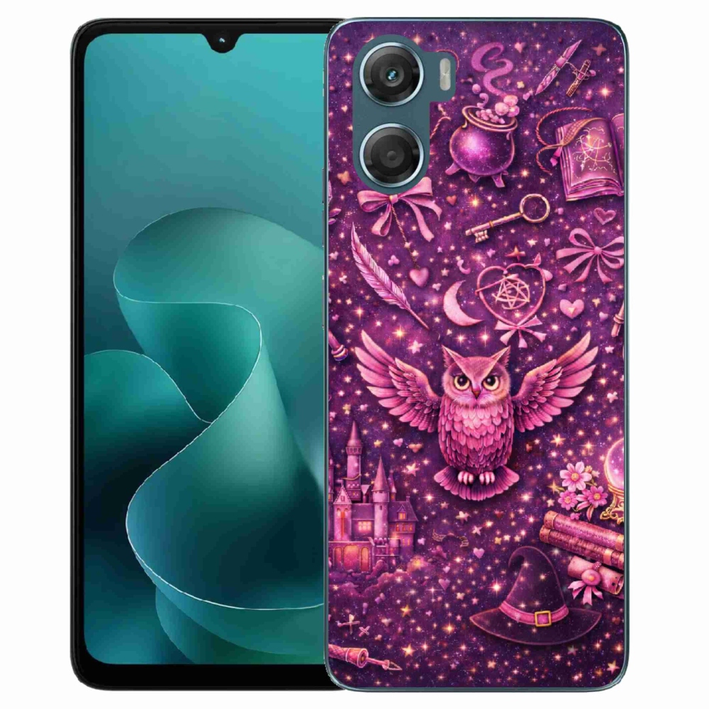 Zselés borítás mmCase a Motorola G06/G06 Power készülékhez - varázslatos világ