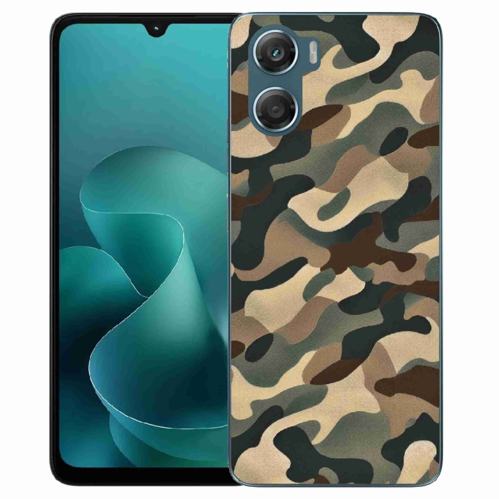 Zselés borítás mmCase a Motorola G06/G06 Power készülékhez - álcázó minta 11