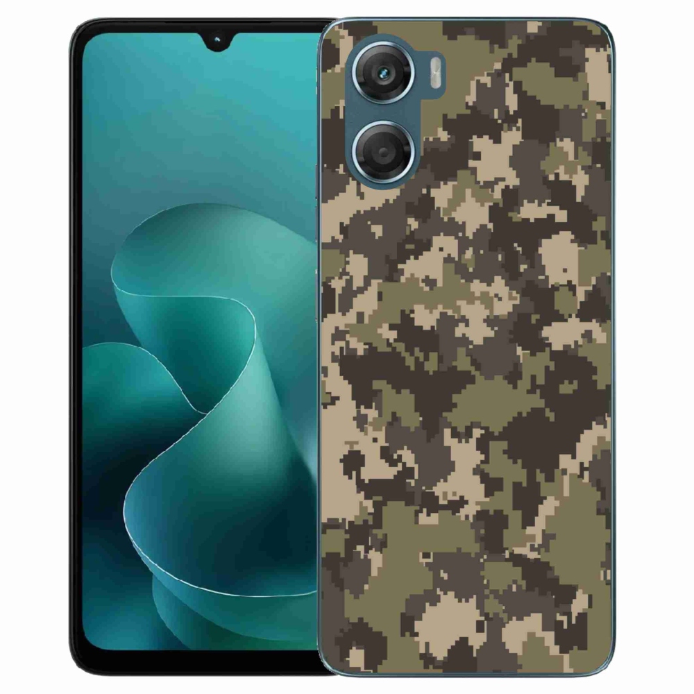 Zselés borítás mmCase a Motorola G06/G06 Power készülékhez - álcázó mintázat 12