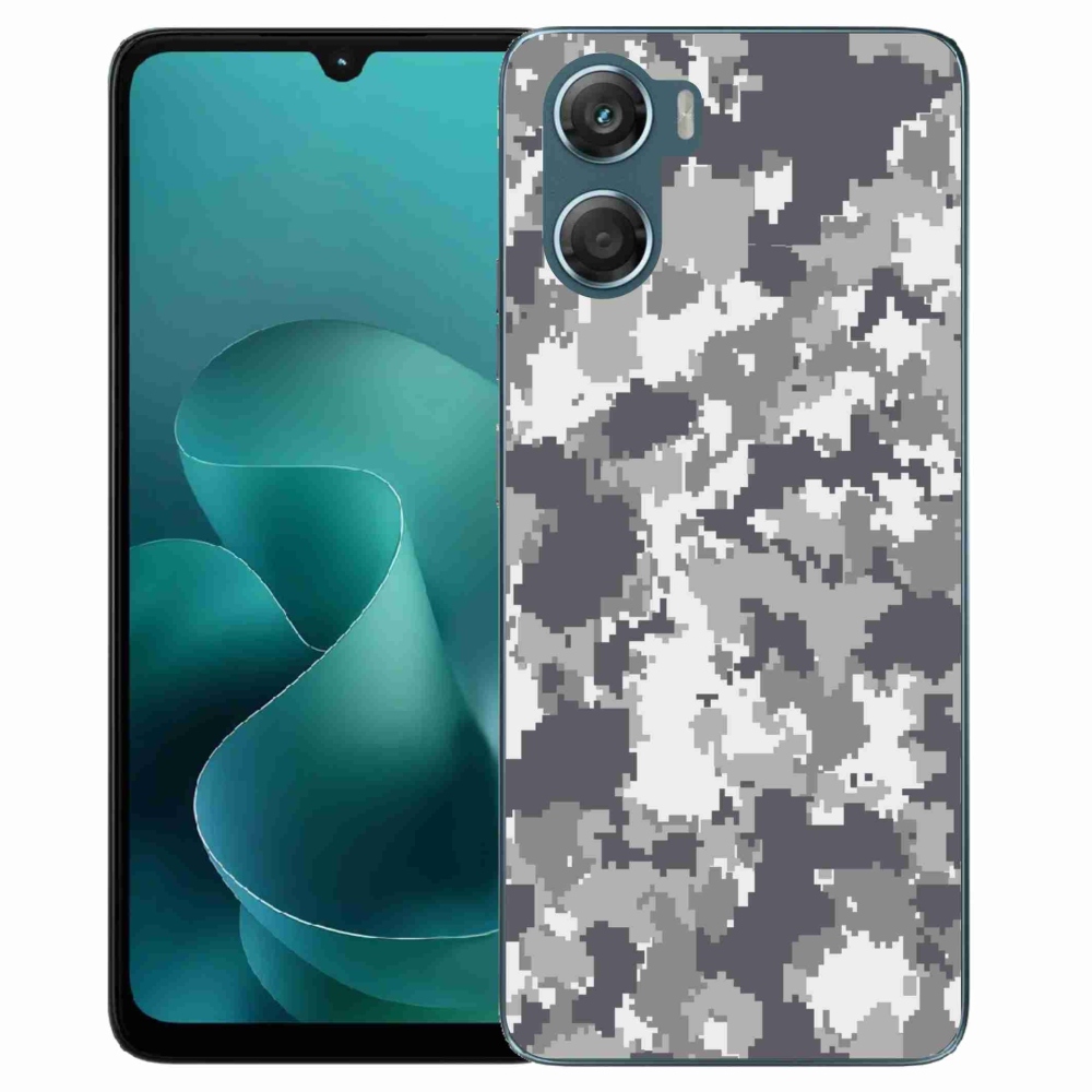 Zselés tok mmCase a Motorola G06/G06 Power készülékhez - álcázó mintázat 2