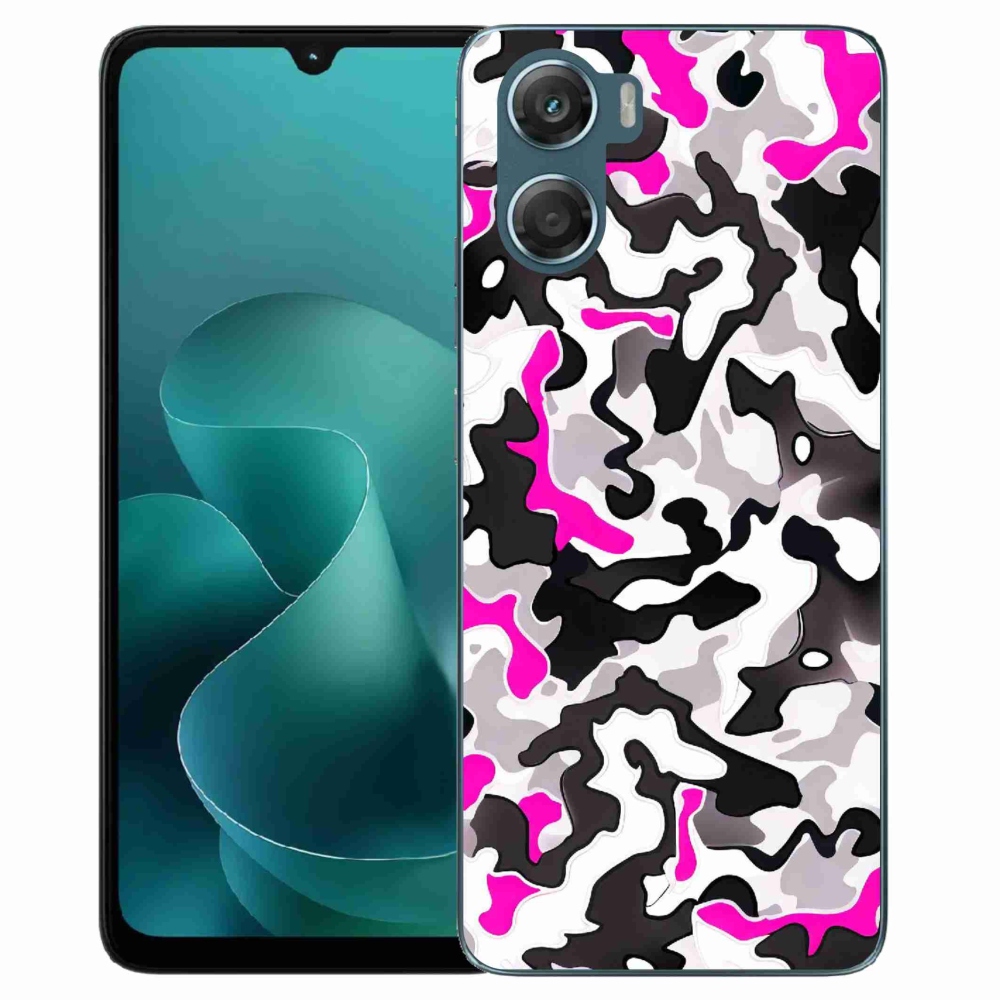 Zselés tok mmCase a Motorola G06/G06 Power készülékhez - álcázó mintázat 5