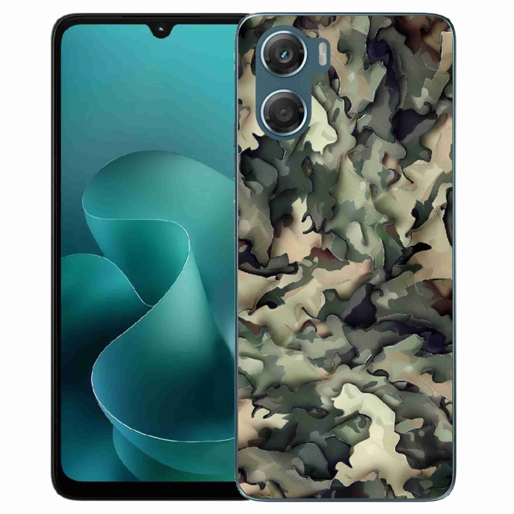 Zselés borítás mmCase a Motorola G06/G06 Power készülékhez - álcázó mintázat 9