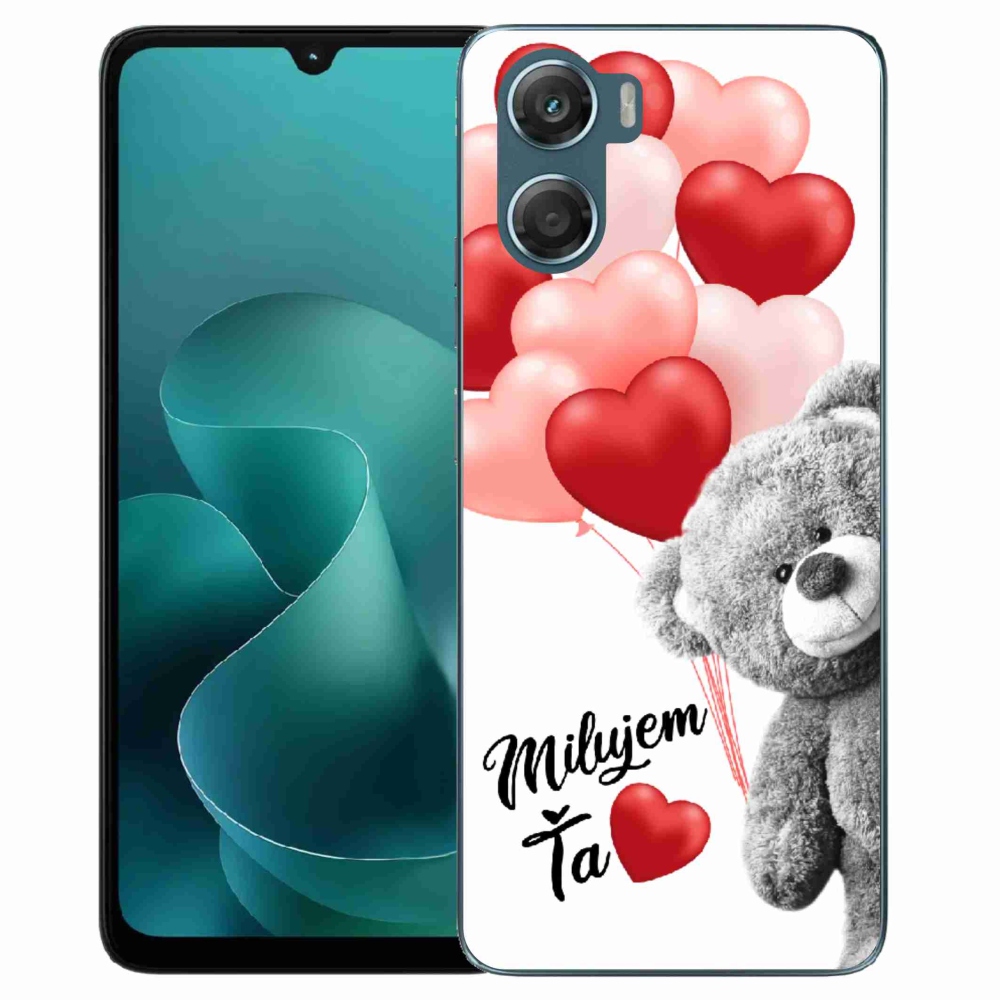 Zselés borítás mmCase a Motorola G06/G06 Power készülékhez - I love you en