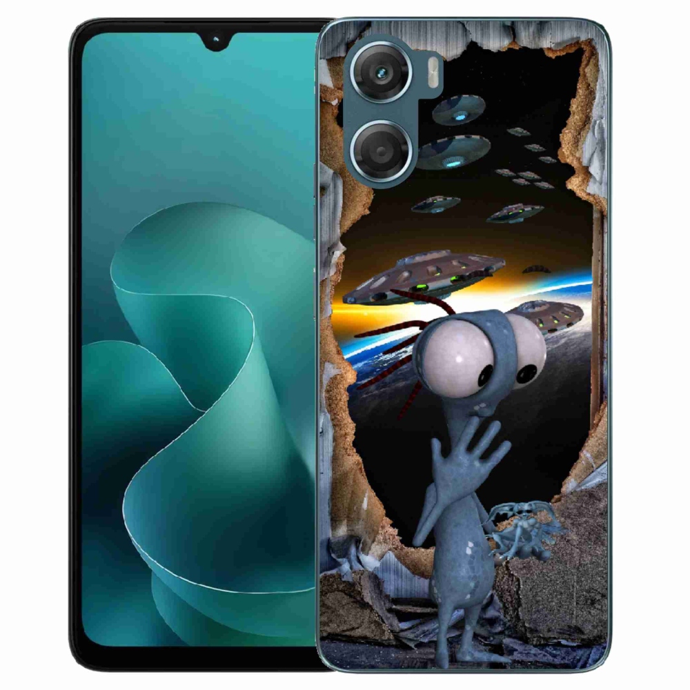 Zselés borítás mmCase a Motorola G06/G06 Power készülékhez - idegen színű