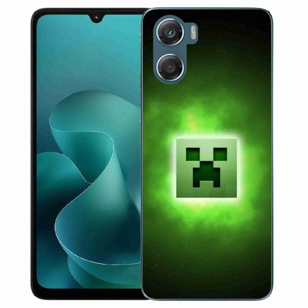 Zselés borítás mmCase a Motorola G06/G06 Power készülékhez - minecraft