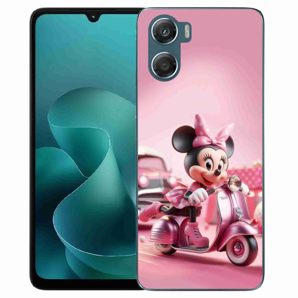Zselés borítás mmCase a Motorola G06/G06 Power készülékhez - minnie 1