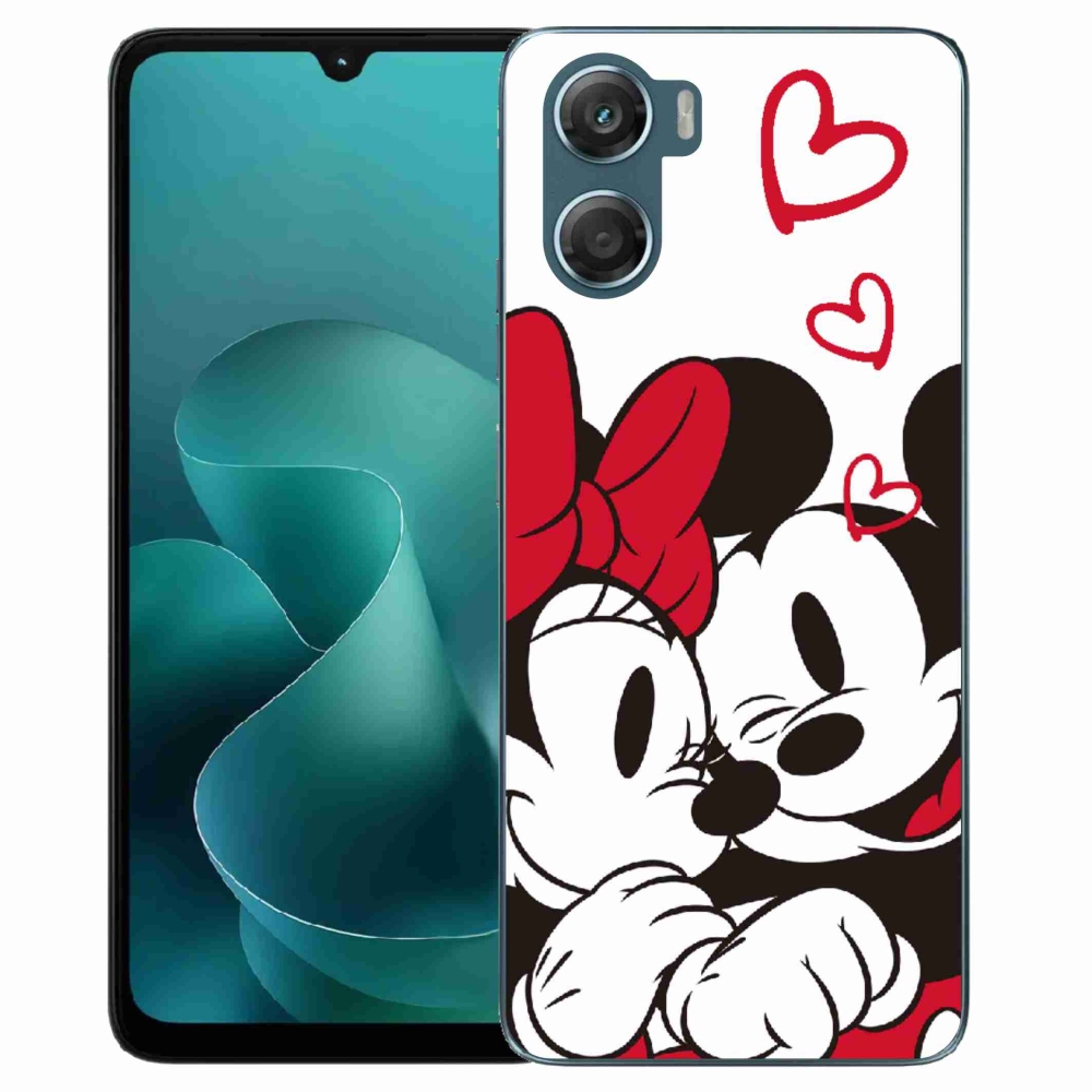 Zselés borítás mmCase a Motorola G06/G06 Power készülékhez - minnie és mickey