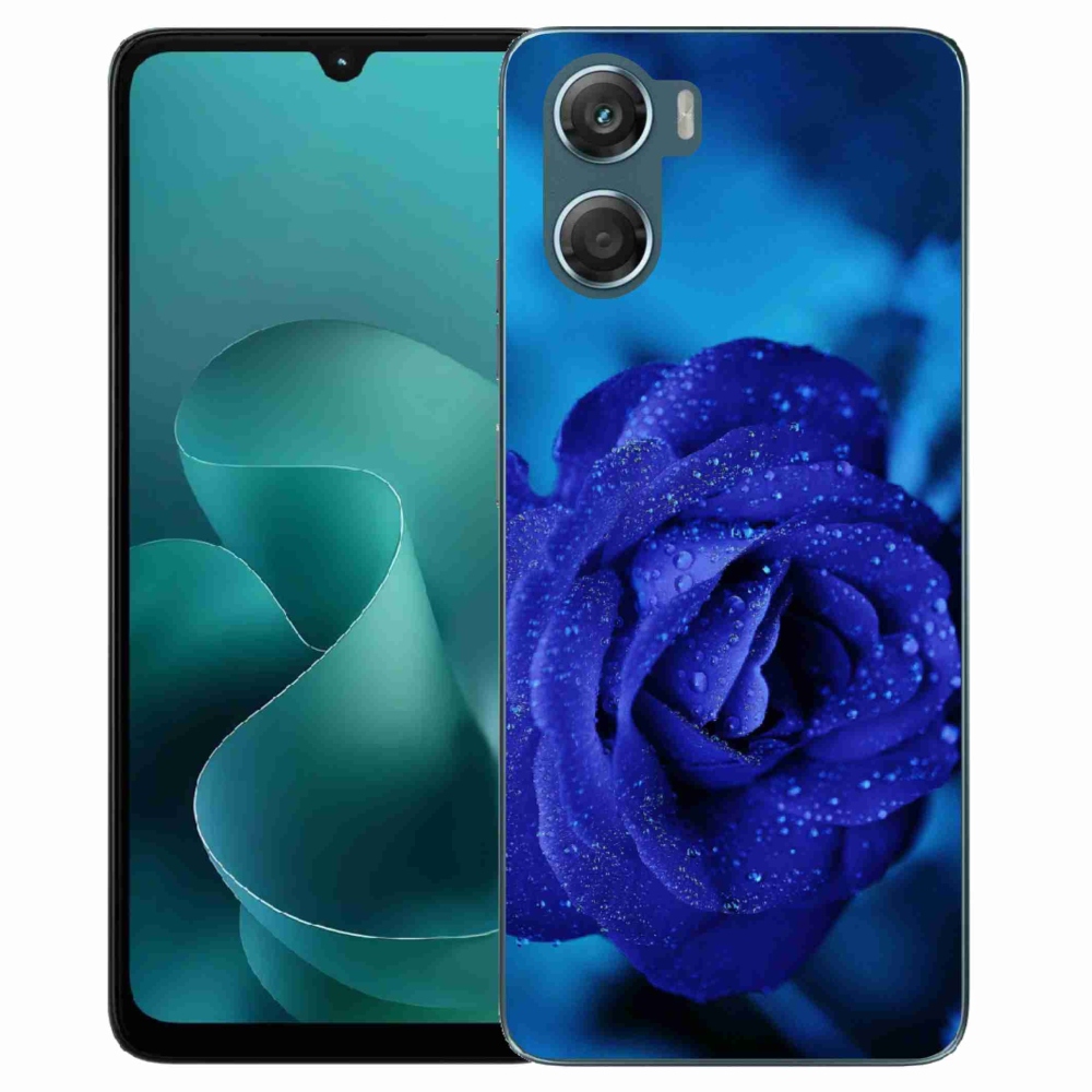 Zselés borítás mmCase a Motorola G06/G06 Power készülékhez - kék rózsaszínű