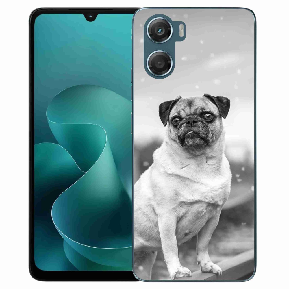 Zselés borítás mmCase a Motorola G06/G06 Power készülékhez - mopsz