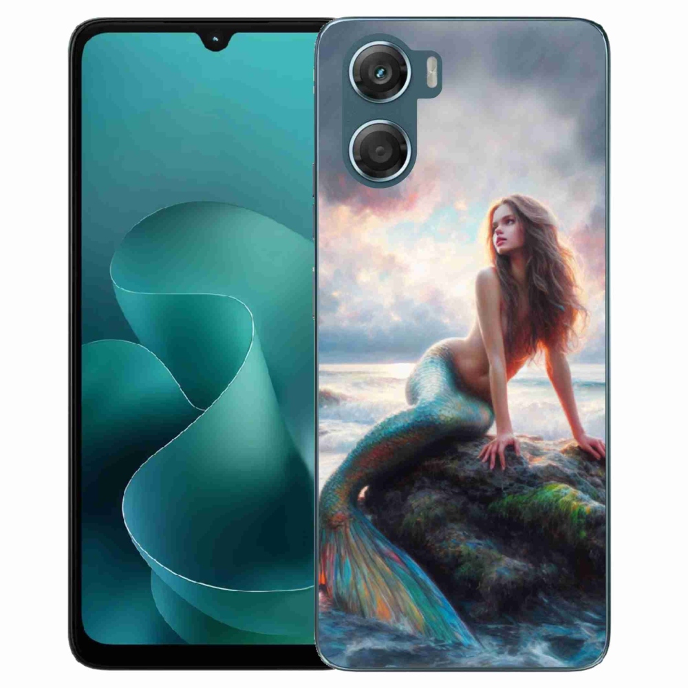 Zselés borítás mmCase a Motorola G06/G06 Power készülékhez - sellő