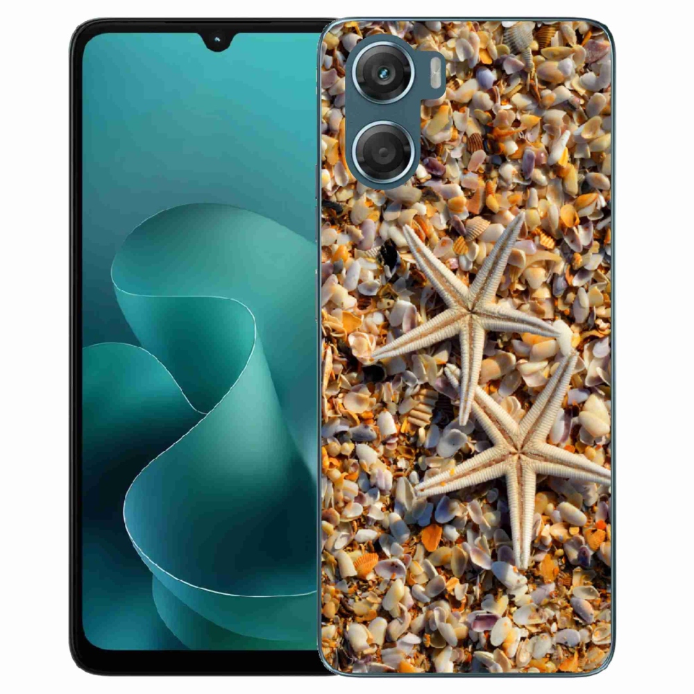 Zselés borítás mmCase a Motorola G06/G06 Power készülékhez - tengeri csillag