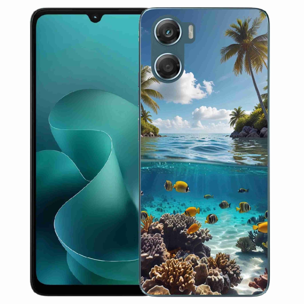 Zselés borítás mmCase a Motorola G06/G06 Power készülékhez - Sea World 4