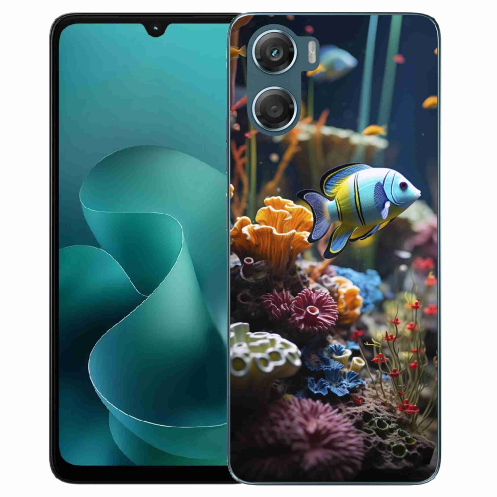 Zselés borítás mmCase a Motorola G06/G06 Power készülékhez - Sea World 5