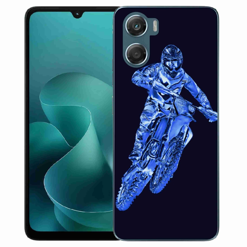 Zselés borítás mmCase a Motorola G06/G06 Power készülékhez - motocross 1