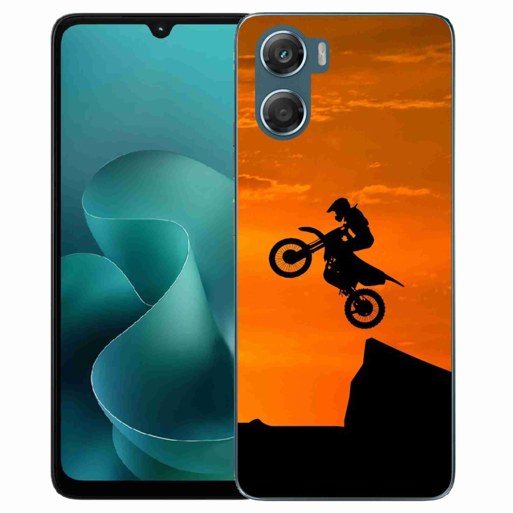 Zselés borítás mmCase a Motorola G06/G06 Power készülékhez - motocross