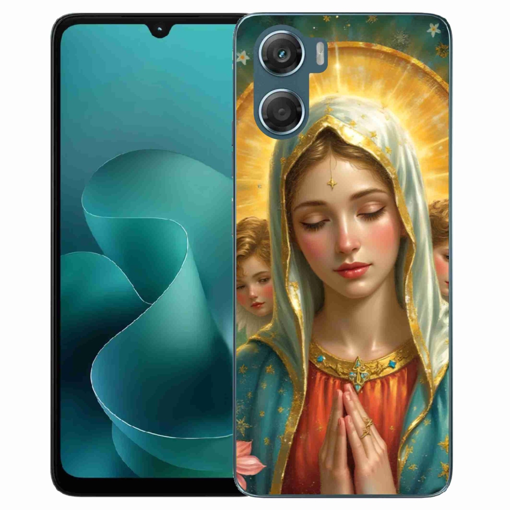 Zselés borítás mmCase a Motorola G06/G06 Power készülékhez - vallási motívum 3