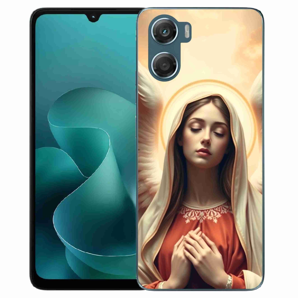 Zselés borítás mmCase a Motorola G06/G06 Power készülékhez - vallási téma