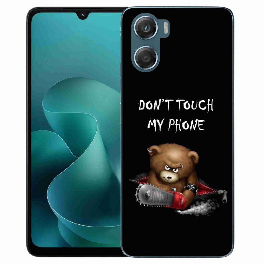 Zselés borítás mmCase a Motorola G06/G06 Power készülékhez - ne érintse meg a telefont