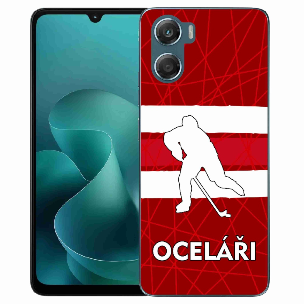 Zselés borítás mmCase a Motorola G06/G06 Power készülékhez - Acélszínűek