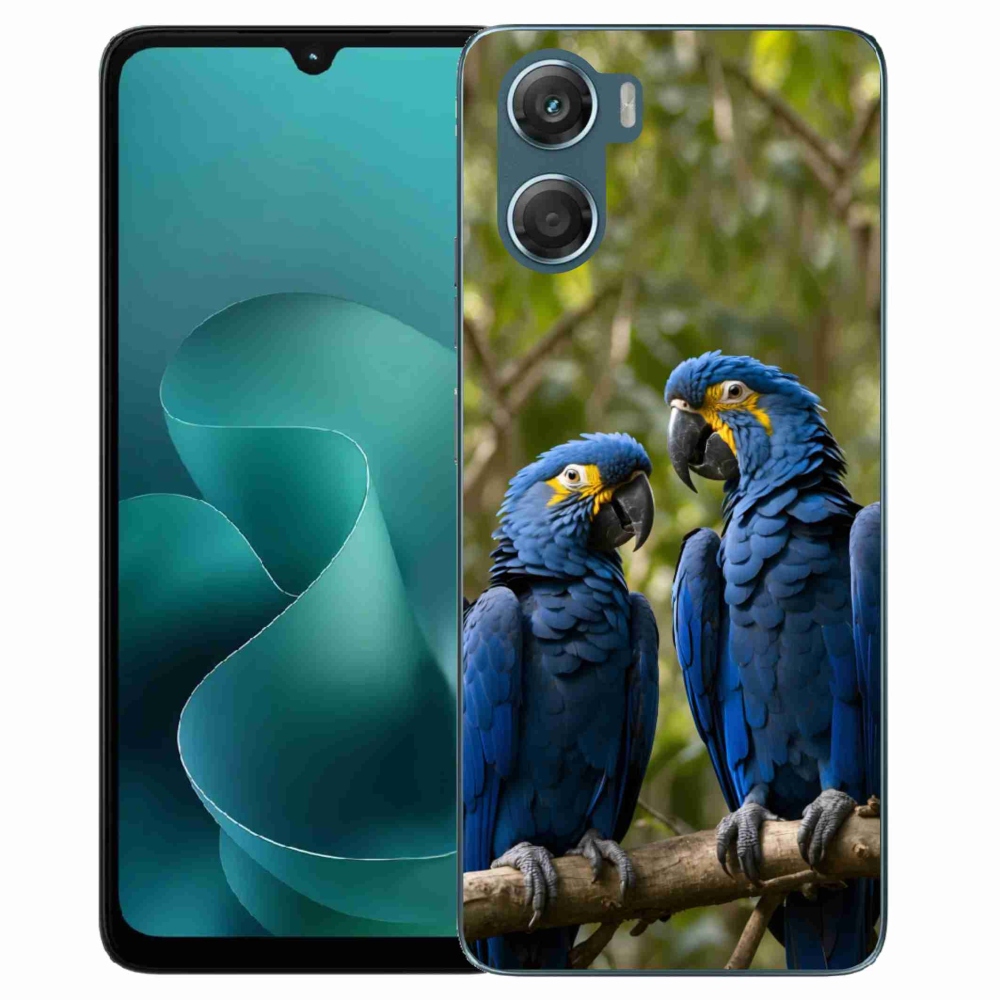 Zselés borítás mmCase a Motorola G06/G06 Power készülékhez - parrot duo
