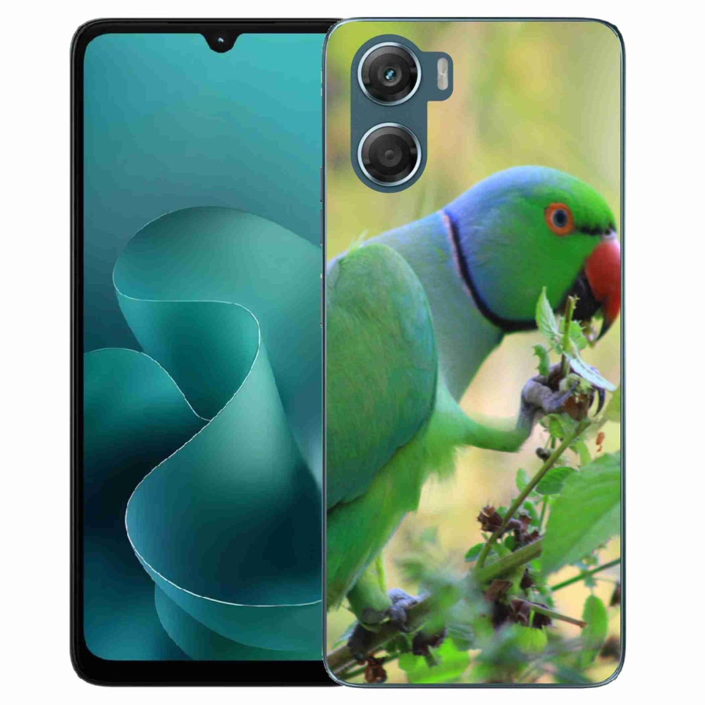 Zselés borítás mmCase a Motorola G06/G06 Power készülékhez - parrot alexandr