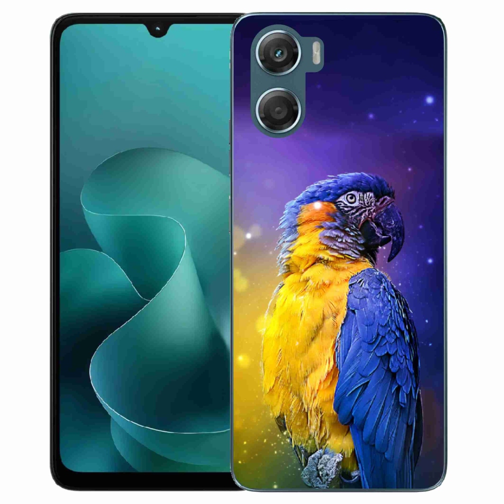 Zselés borítás mmCase a Motorola G06/G06 Power készülékhez - parrot ara 1