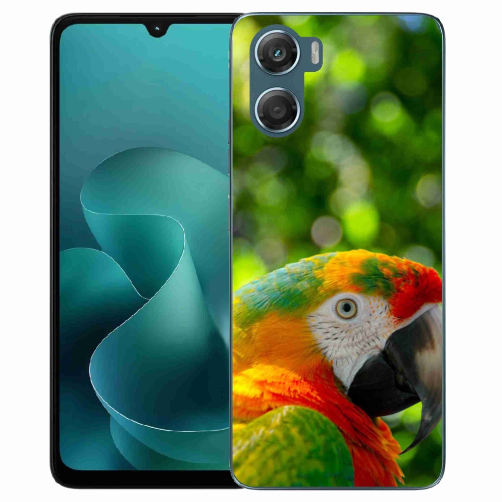 Zselés borítás mmCase a Motorola G06/G06 Power készülékhez - parrot ara 3