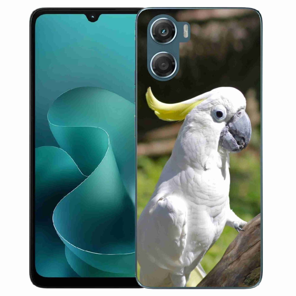Zselés borítás mmCase a Motorola G06/G06 Power készülékhez - papagáj kakadu 2