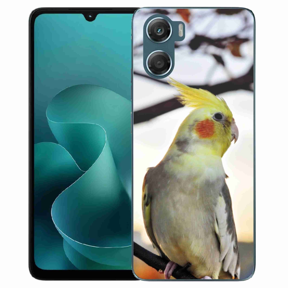 Zselés borítás mmCase a Motorola G06/G06 Power készülékhez - parrot korela