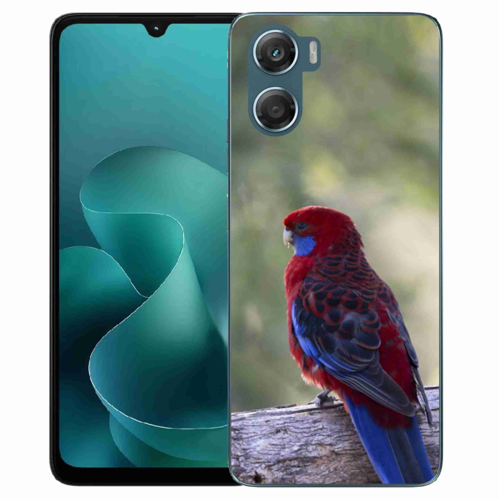 Zselés borítás mmCase a Motorola G06/G06 Power készülékhez - parrot rosela
