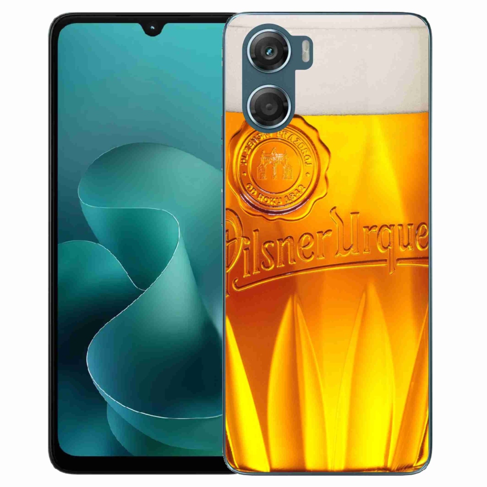 Zselés borítás mmCase a Motorola G06/G06 Power készülékhez - sör