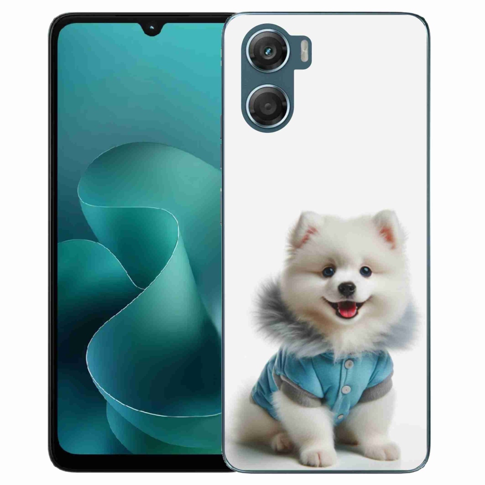 Zselés borítás mmCase a Motorola G06/G06 Power készülékhez - pomerániai