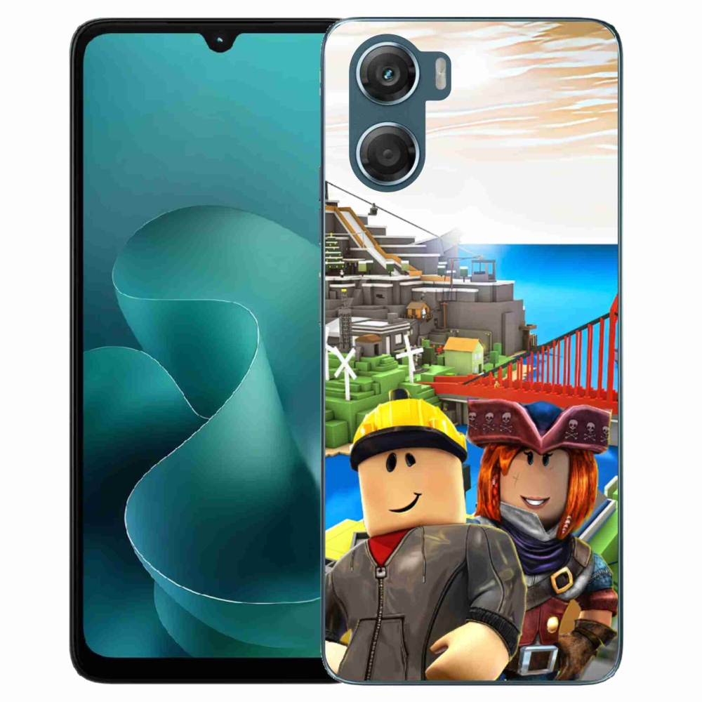 Zselés borítás mmCase a Motorola G06/G06 Power készülékhez - roblox 1